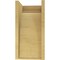 Ekena Millwork 9"W x 9"D x 18"H Wide Olympic Rough Cedar Woodgrain TimberThane Corbel, Primed Tan CORUR09X09X18OLYRCPR - alternate 5